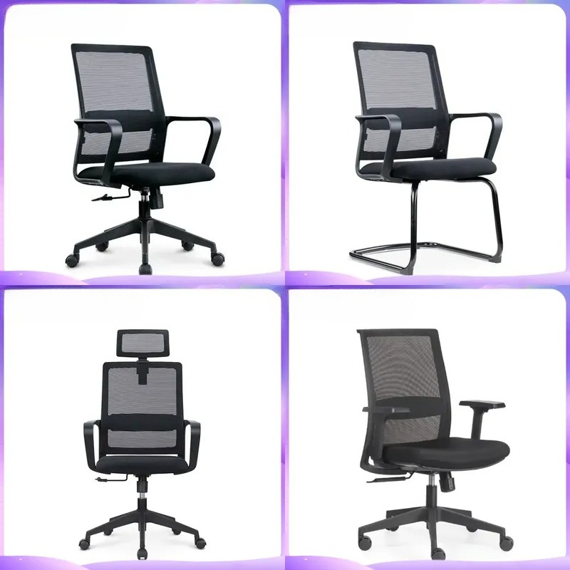 Task Chair Mid Back - 인체공학적 사무실 의자, 미드백 메쉬 컴퓨터