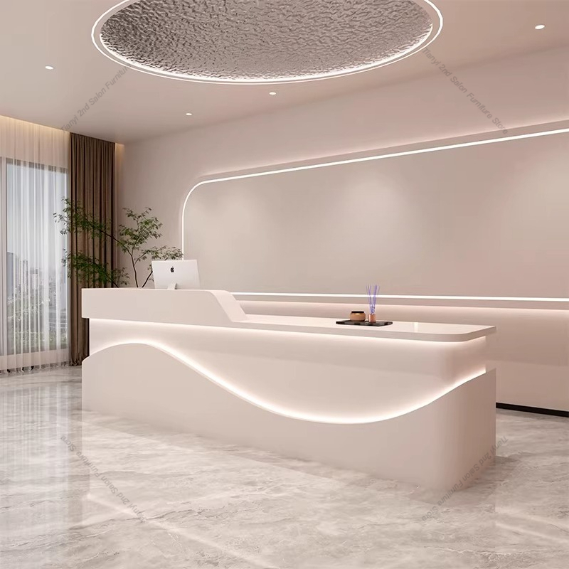 Office Furniture Store - 북유럽 고급 뷰티 살롱 계산대 현대