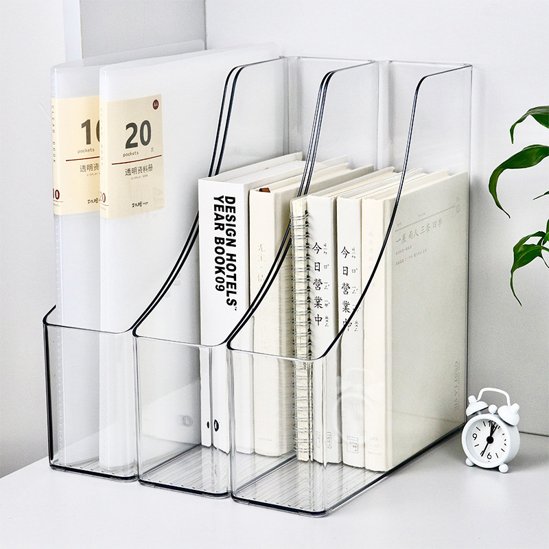Binder Storage Box - 문서 용 아크릴 A4 보관 파일
