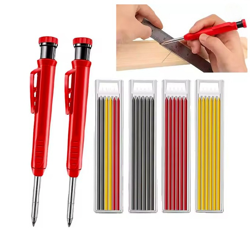 Staedtler Pencil Lumocolor - 단단한 목수 연필 세트 목공 도구