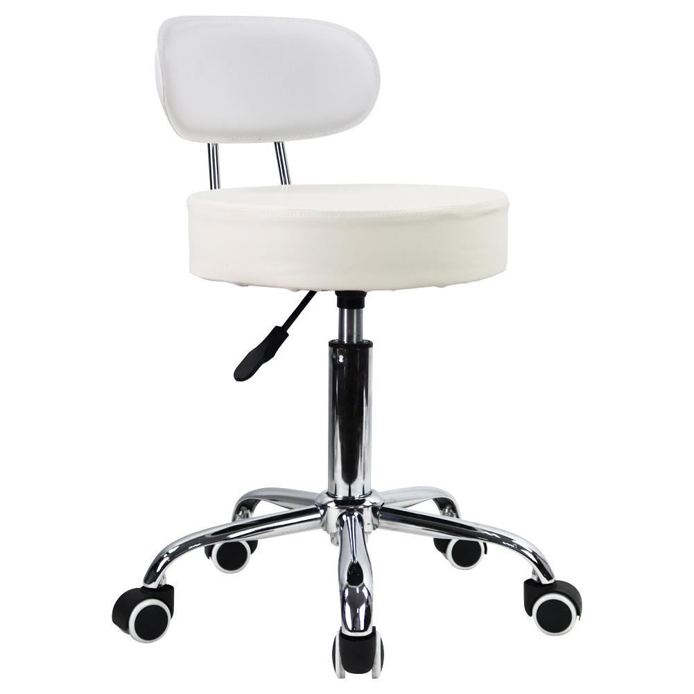 Task Chair Mid Back - CANBOUN PU 가죽 롤링 스툴(중간 뒤