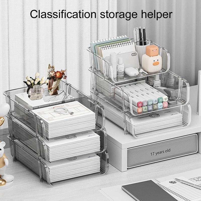 사무실 데스크탑 정리함 A4 용지 서랍 보관함 스태커블 - Binder Storage Box 리뷰 및 가격