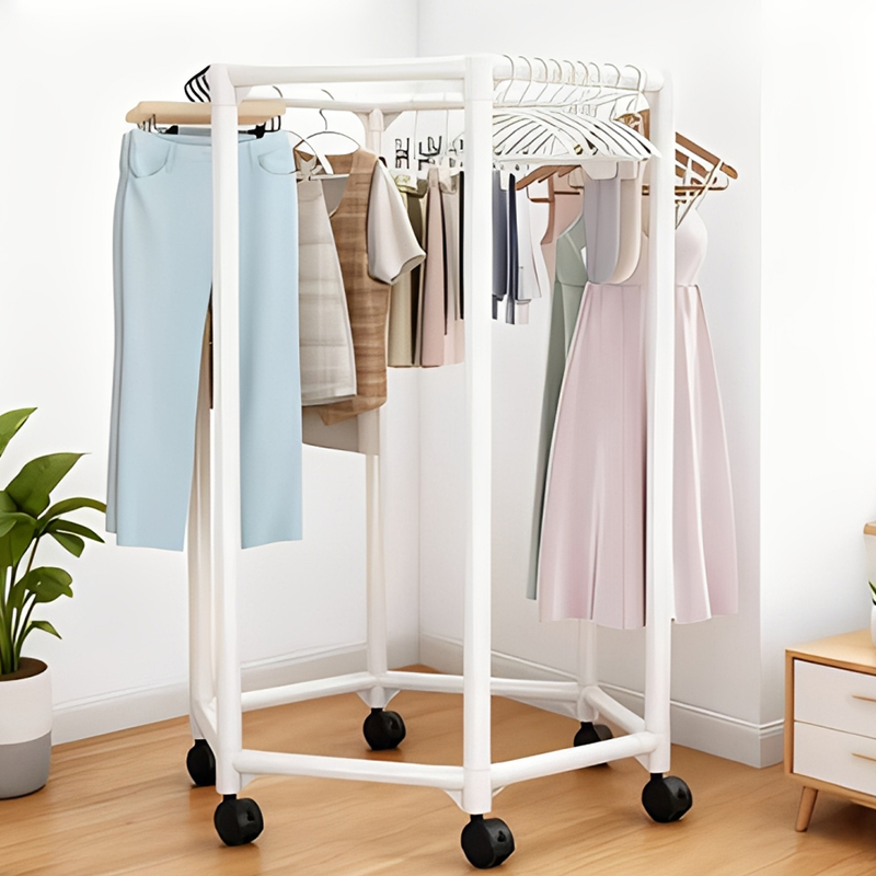 육각 회전식 바닥 옷걸이 기숙사 코트 걸이 스탠드 실내 - Coat Rack Standing 리뷰 및 가격