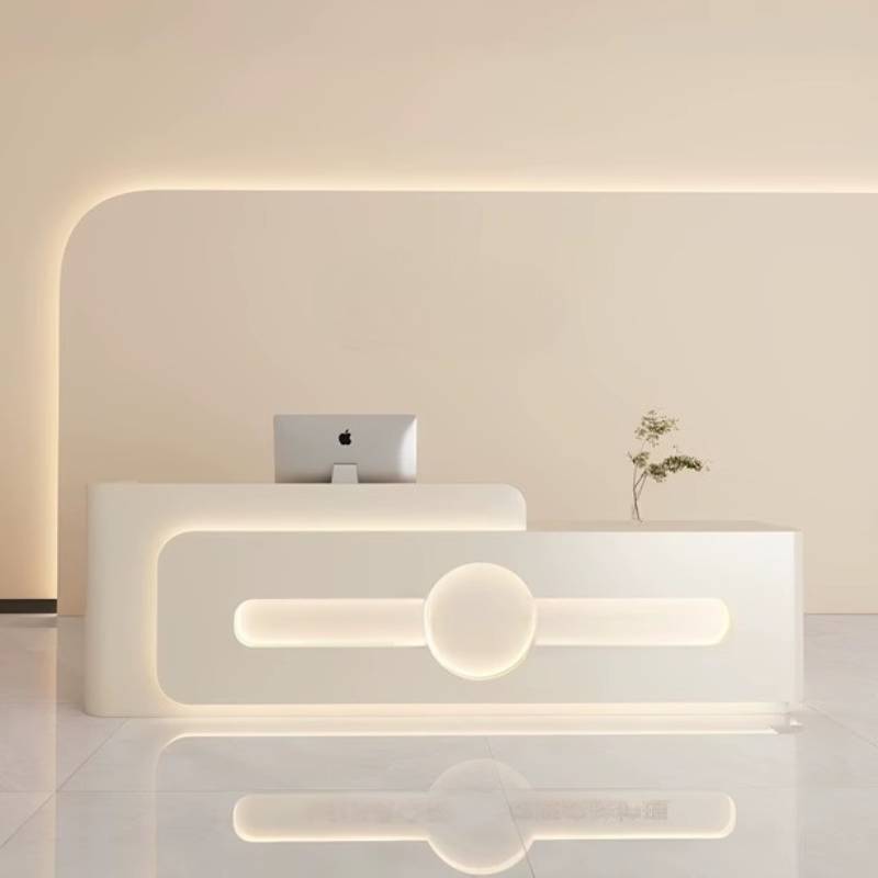 의류 매장 리셉션 데스크 뷰티 살롱 베이지색 사무실 프 - Office Furniture Store 리뷰 및 가격