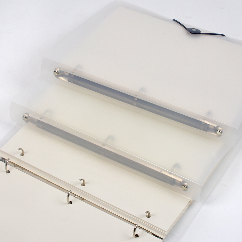 3Pcs 반투명 투명 A4 루스 리프 바인더 3 홀 펀 - Binder Storage Box 리뷰 및 가격
