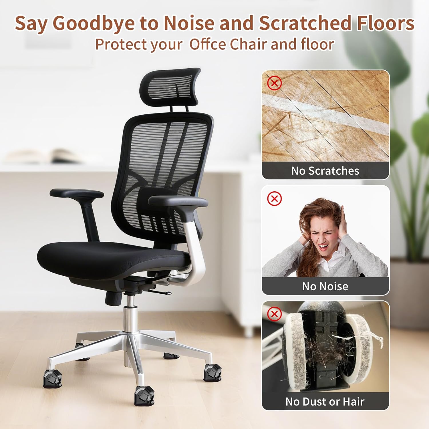 5PCS 의자 다리 보호대 사무실 의자 휠 컵 가구 휠 - Office Furniture Loft 리뷰 및 가격