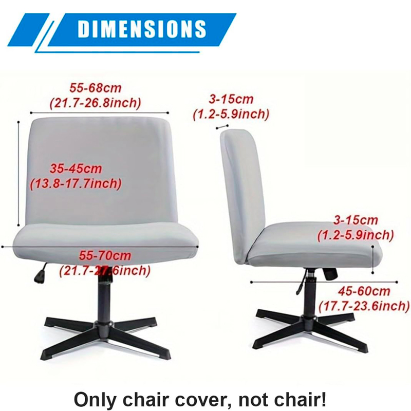 팔걸이 없는 크리스크로스 사무실 책상 의자 커버, 화장 - Task Chair Mid Back 리뷰 및 가격