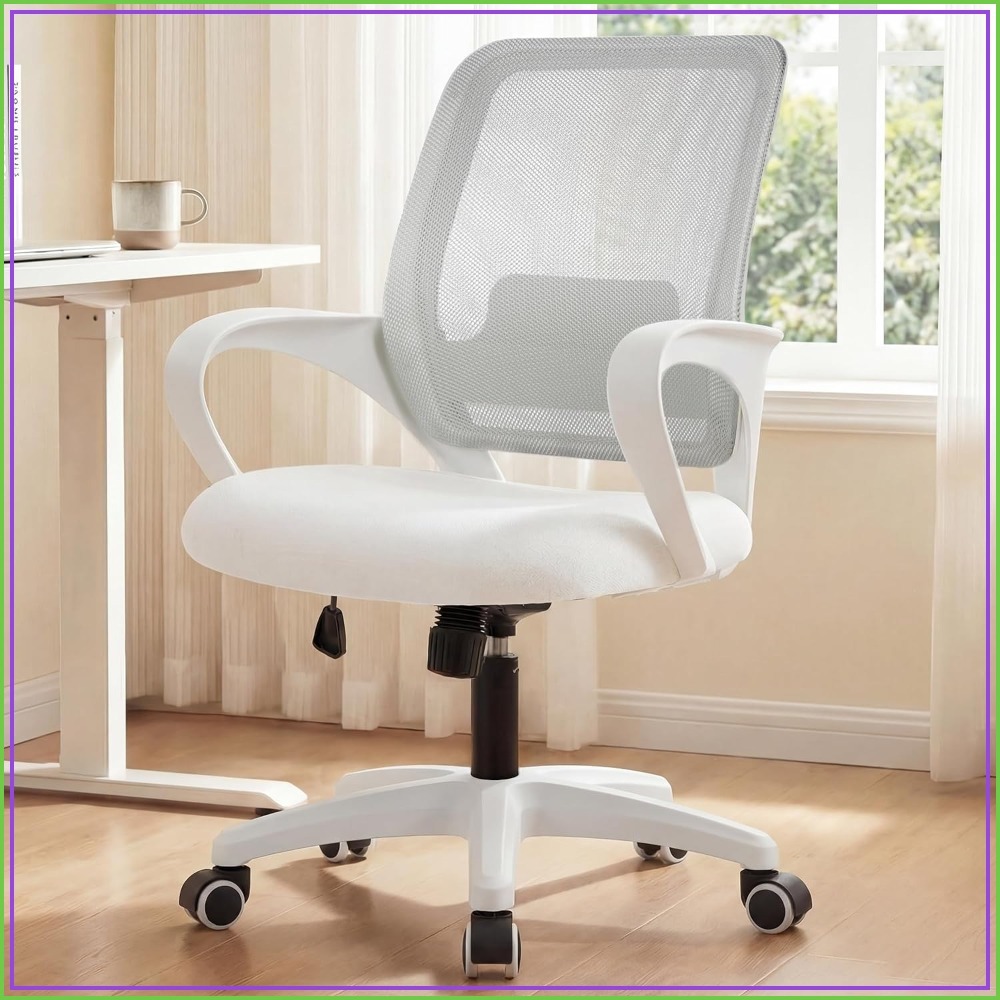 요추 지지대가 있는 인체공학적 사무실 책상 의자, 높이 - Task Chair Mid Back 리뷰 및 가격