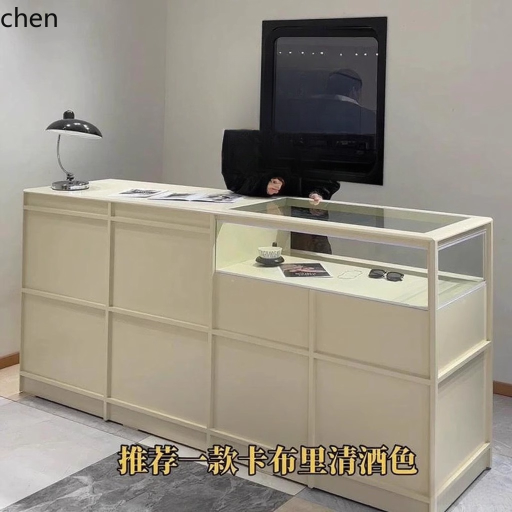 CZ 의류 매장 아일랜드 테이블 샵 래커드 글라스 아일 - Office Furniture Store 리뷰 및 가격