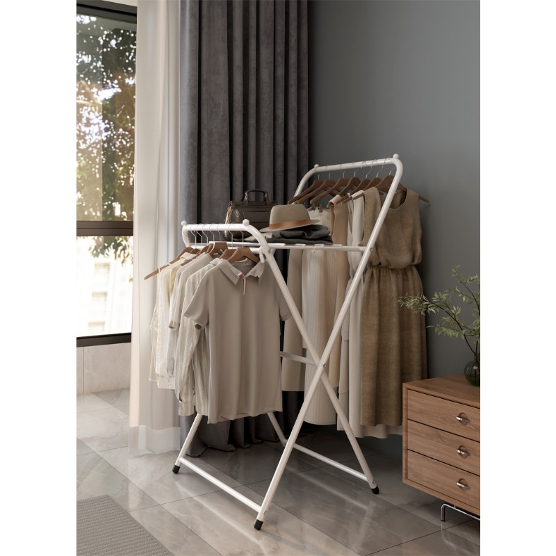 옷 건조대 바닥부터 천장까지 가정용 기숙사 접이식 침실 - Coat Rack Standing 리뷰 및 가격