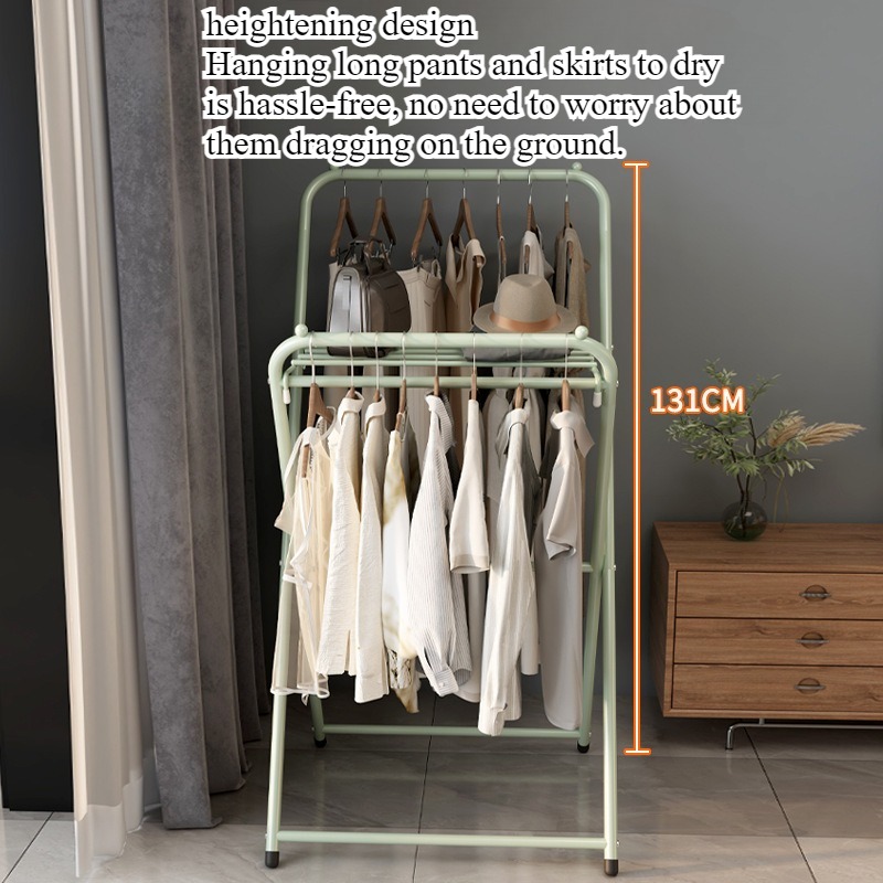 옷 건조대 바닥부터 천장까지 가정용 기숙사 접이식 침실 - Coat Rack Standing 리뷰 및 가격