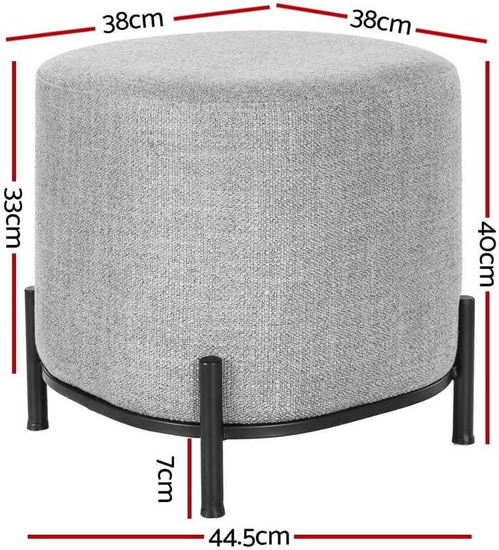 오토만, 원형 발받침 라운지 푸프 화장대 스툴 메이크업 - Office Furniture Home 리뷰 및 가격