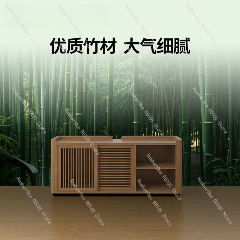 고급 사무용 책상 사이드 캐비닛 대나무 내추럴 컬러 북 - Credenza Office Storage 리뷰 및 가격