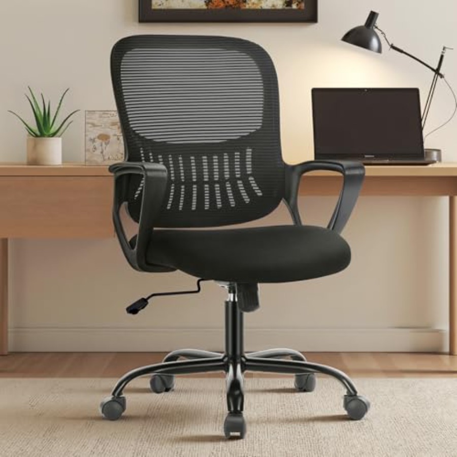 홈 오피스 의자, 중간 높이 등받이가 있는 인체공학적  - Task Chair Mid Back 리뷰 및 가격