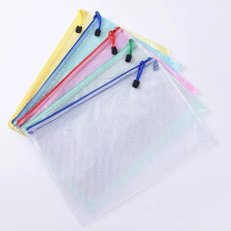 5PCS 편지지 보관 폴더 파일 메쉬 지퍼 주머니 A4 - Binder Storage Box 리뷰 및 가격