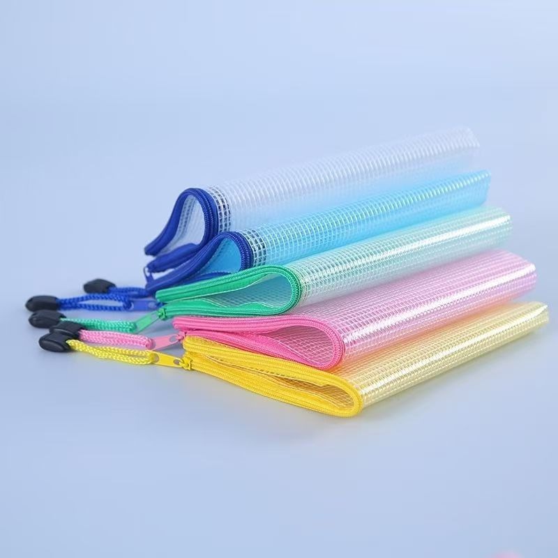 5PCS 편지지 보관 폴더 파일 메쉬 지퍼 주머니 A4 - Binder Storage Box 리뷰 및 가격