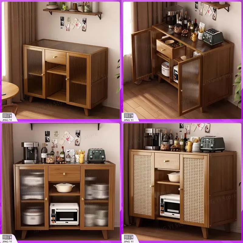 나무 주방 캐비닛 뷔페 서버 다이닝룸 수납장 크레덴자  - Credenza Office Storage 리뷰 및 가격