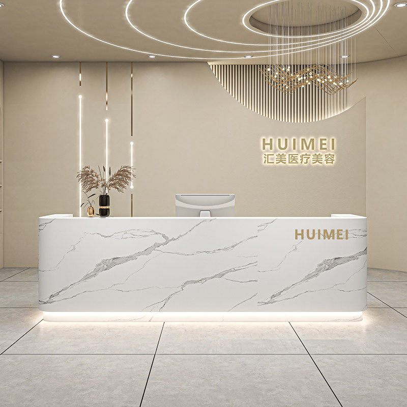 모던 미니멀리스트 뷰티 살롱 계산대 모던 디자인 의류  - Office Furniture Store 리뷰 및 가격