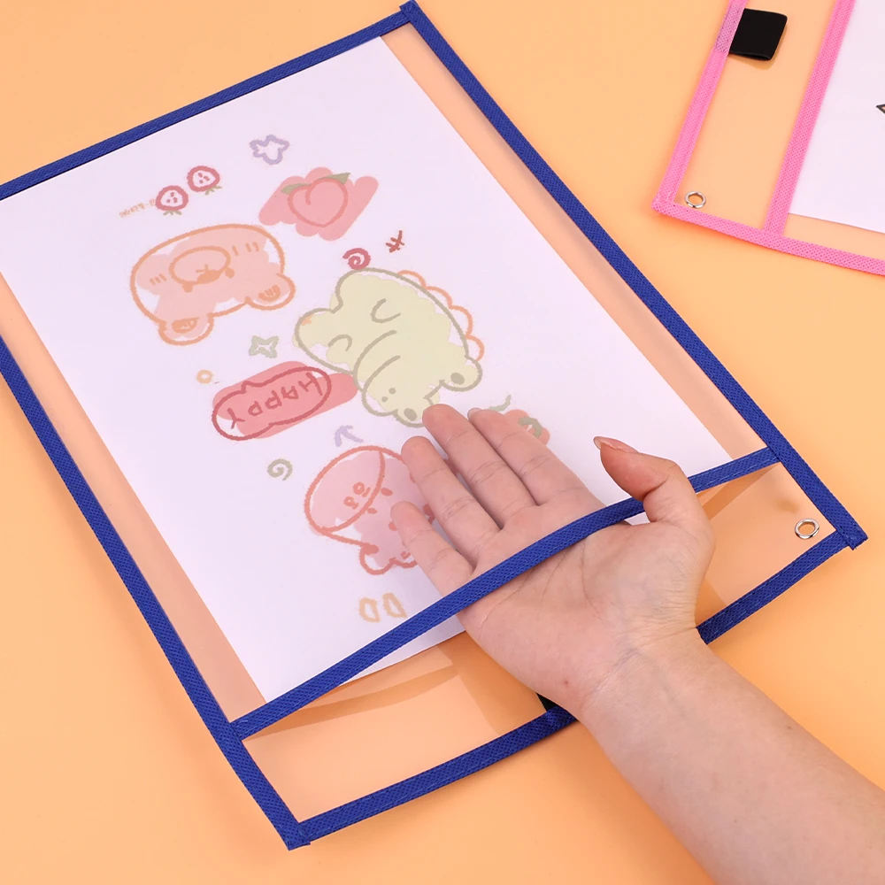 재사용 가능한 파일 거치대 투명 A4 폴더, 건식 지우 - Binder Storage Box 리뷰 및 가격