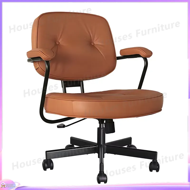 현대적인 인체공학적 가죽 사무용 의자, 중간 등받이 회 - Task Chair Mid Back 리뷰 및 가격