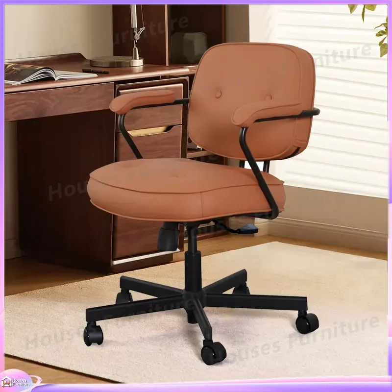 현대적인 인체공학적 가죽 사무용 의자, 중간 등받이 회 - Task Chair Mid Back 리뷰 및 가격