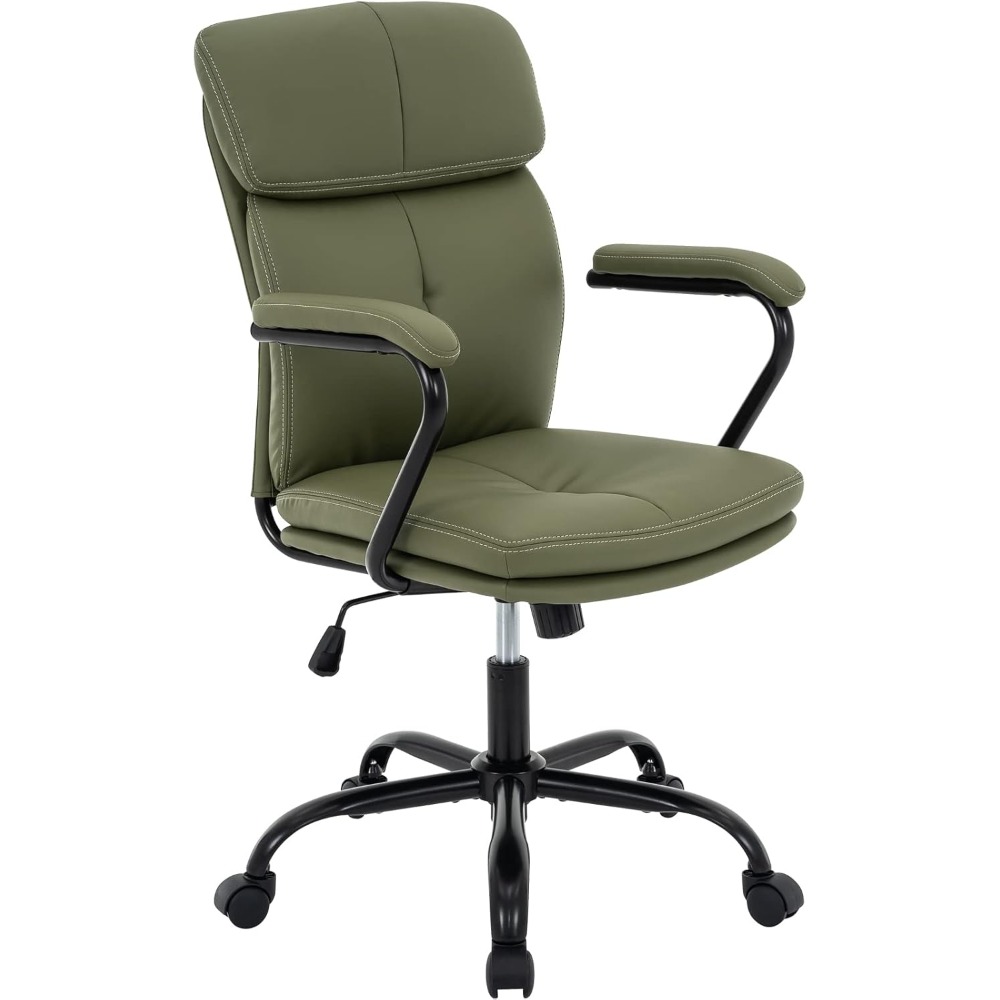 조절 가능한 흔들림 방지 회전식 컴퓨터 의자, 홈 오피 - Task Chair Mid Back 리뷰 및 가격