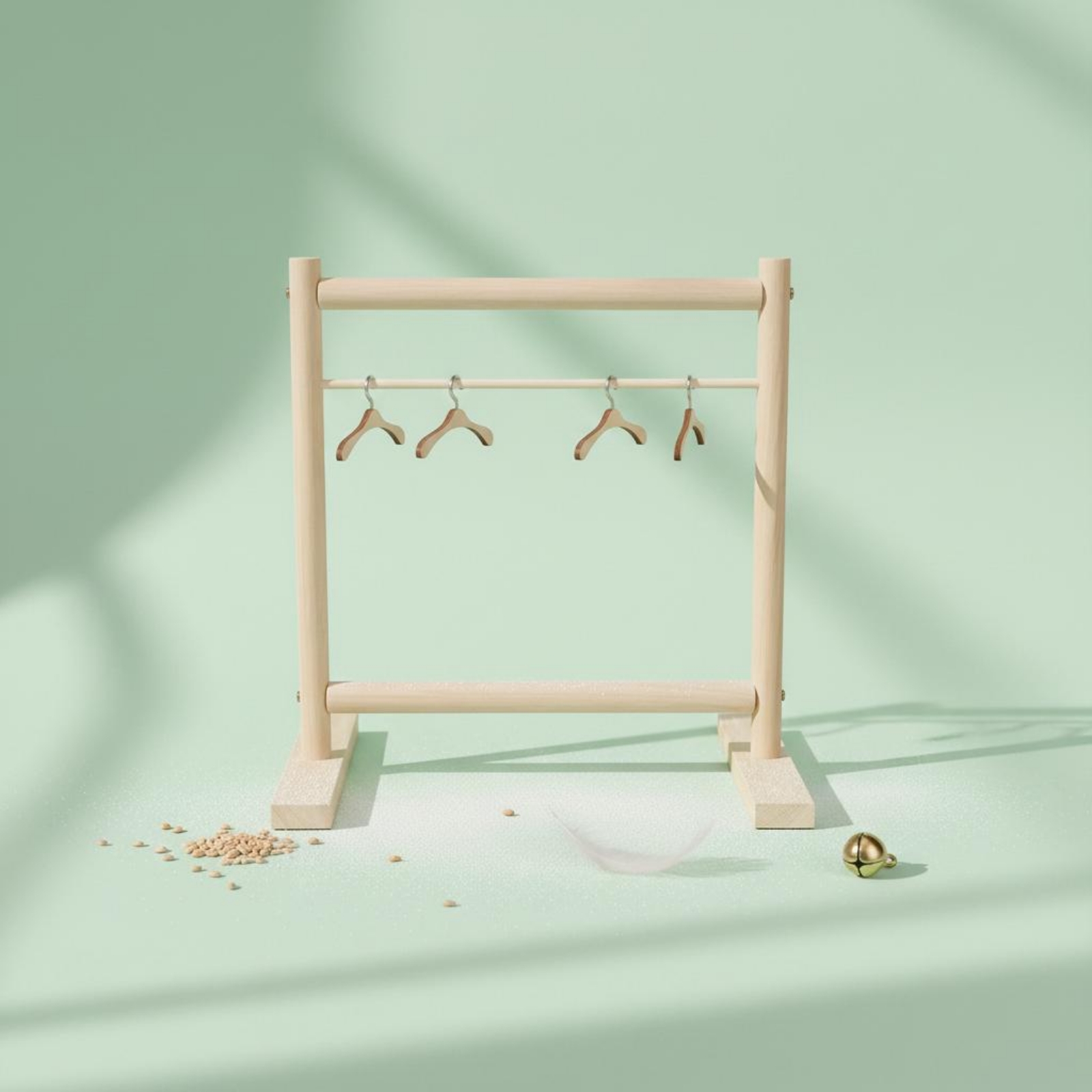 나무 새 모양 옷걸이, 독립형 나무 코트 랙 스탠드,  - Coat Rack Standing 리뷰 및 가격
