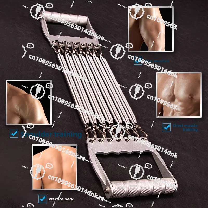 7단계 텐션 올메탈 스프링 풀러, 홈 피트니스용 조절  - Office Furniture And Equipment 리뷰 및 가격