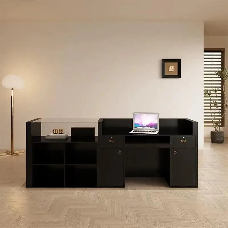 맞춤형 모던 사무실 접수 데스크 의류 매장 뷰티 살롱  - Office Furniture Commercial 리뷰 및 가격