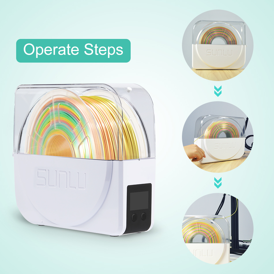 SUNLU 필라멘트 건조기 S1 Plus 내장 순환 팬 - Binder Storage Box 리뷰 및 가격