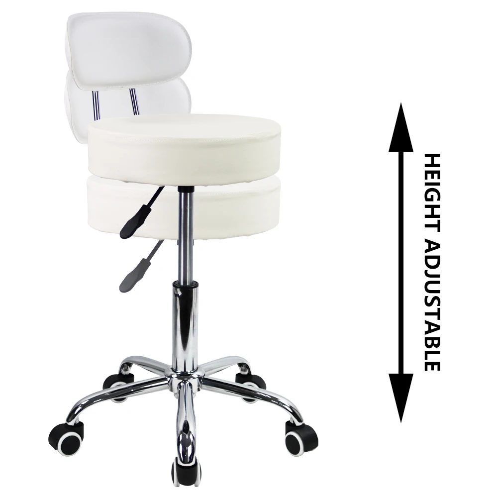 CANBOUN PU 가죽 롤링 스툴(중간 뒤 높이 조절 - Task Chair Mid Back 리뷰 및 가격