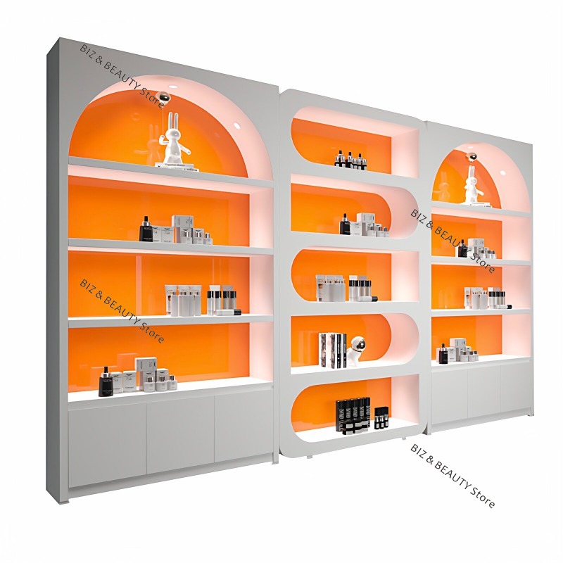 맞춤형 고광택 래커 화장품 진열장 - 미니멀리스트 스킨 - Office Furniture Images 리뷰 및 가격